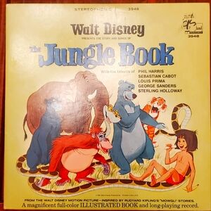 Walt Disney Jungle Book Record
